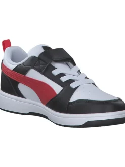 Slipper in puma white-for all time red-pu