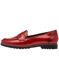 Slipper in RED PATEN