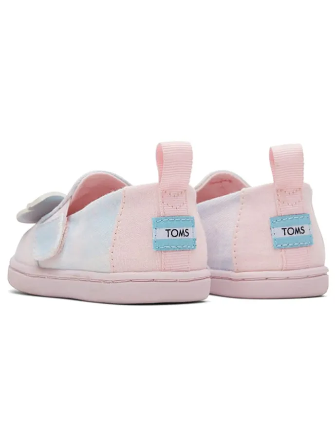 Slipper in Rosa/ Hellblau