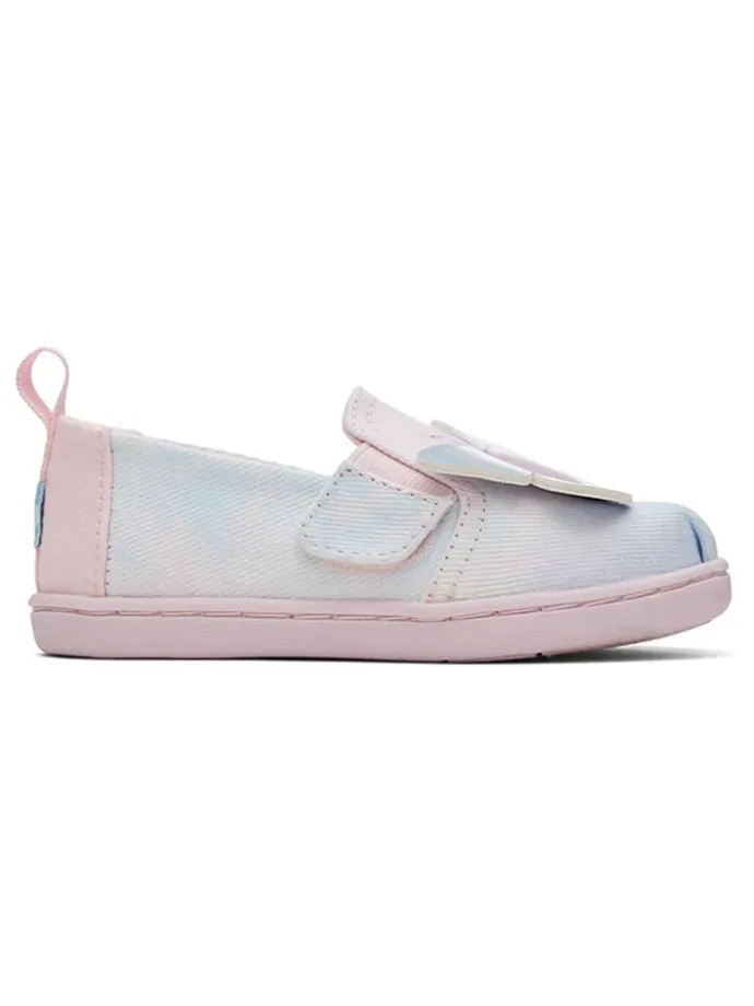 Slipper in Rosa/ Hellblau