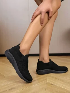 Slipper in Schwarz
