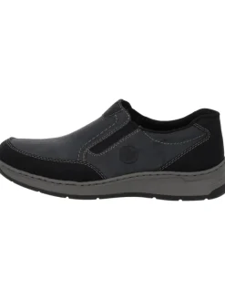 Slipper in schwarz/graphit