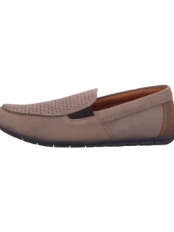 Slipper in terra/nuss