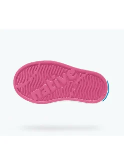 Slipper in Weiß/ Pink