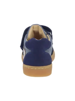 Slipper Klettverschluß Barry in blau