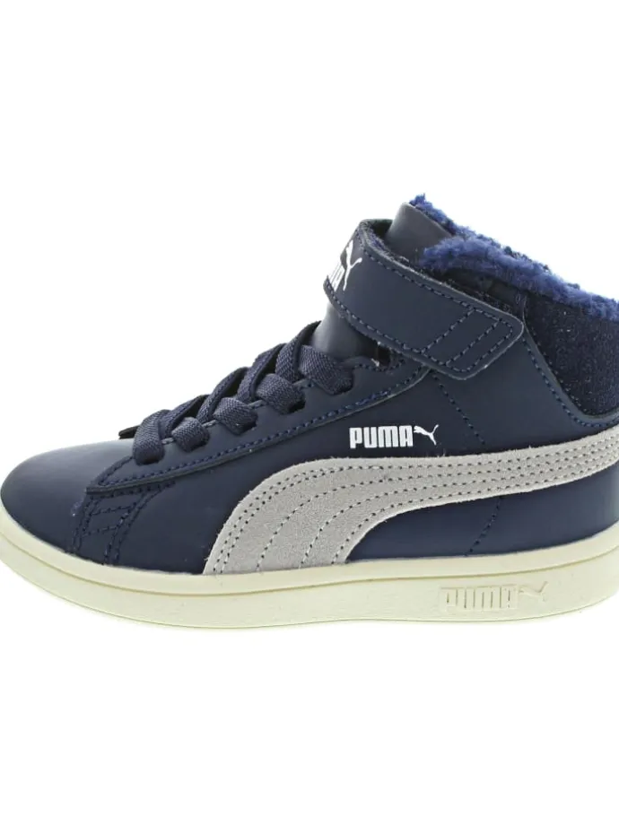 Smash v2 Mid L Fur V PS Sneaker high Blau