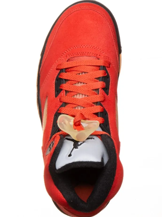 Sneaker ''5 Retro'' in Rot/ Schwarz