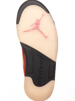 Sneaker ''5 Retro'' in Rot/ Schwarz