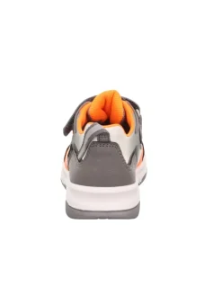 Sneaker COOPER in Hellgrau/Orange