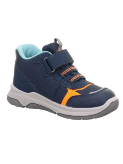 Sneaker High COOPER in Blau/Orange
