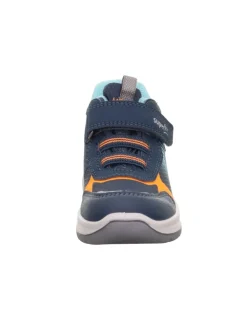Sneaker High COOPER in Blau/Orange