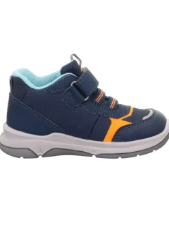 Sneaker High COOPER in Blau/Orange