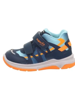 Sneaker High COOPER in Blau/Orange