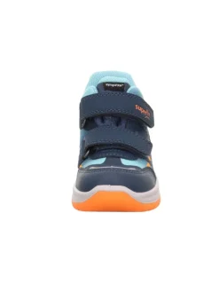 Sneaker High COOPER in Blau/Orange