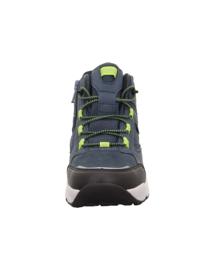 Sneaker High FREE RIDE in Blau/Hellgrün