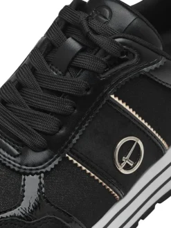 Sneaker in BLACK/GOLD