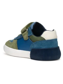 Sneaker in Blau/Braun