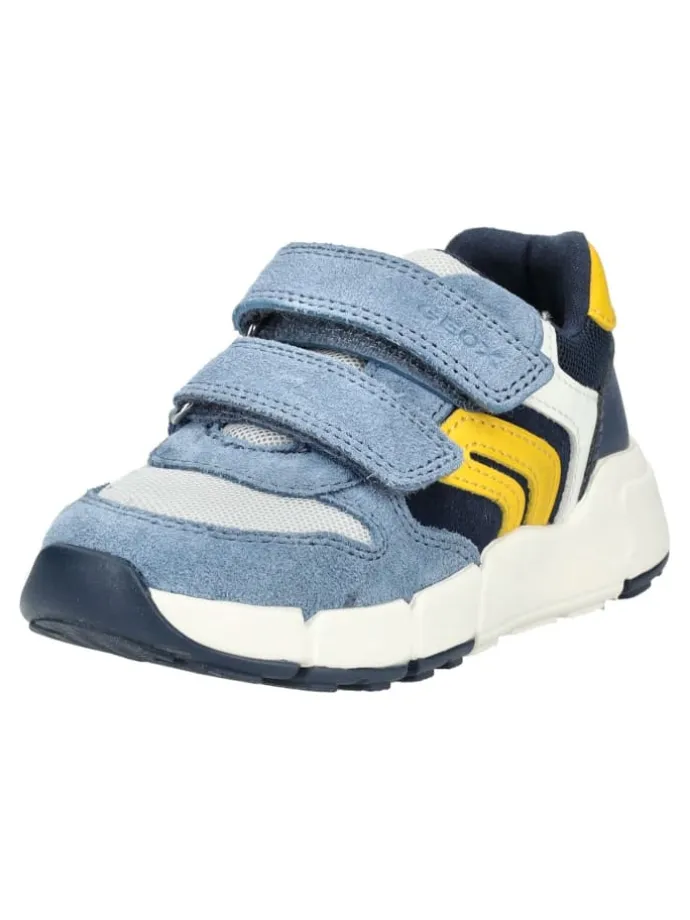 Sneaker in Blau/Gelb