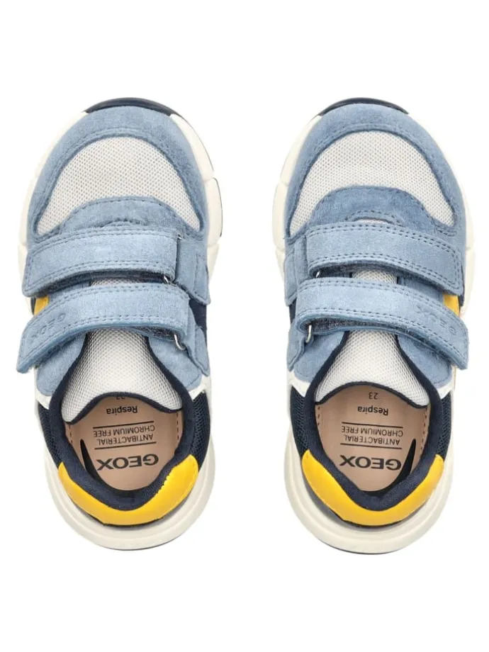 Sneaker in Blau/Gelb