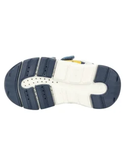 Sneaker in Blau/Gelb