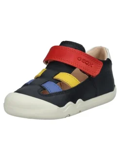 Sneaker in Navy/Rot