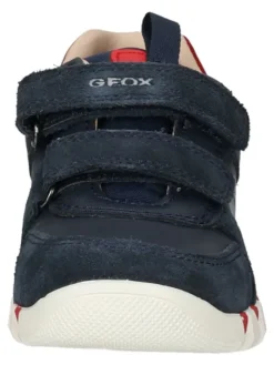 Sneaker in Navy/Rot