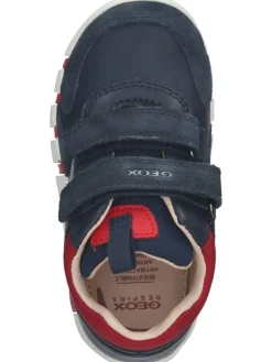 Sneaker in Navy/Rot