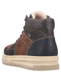 Sneaker in Schwarz/Braun