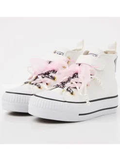 Sneaker Kaya mid in cremeweiss