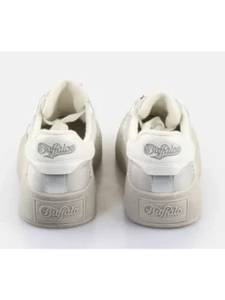 Sneaker Low Cajo in Silber/Weiß