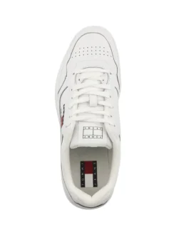 Sneaker low Tommy Jeans Cupsole Leather Essential in weiss