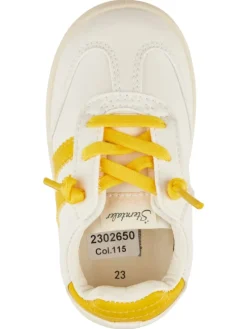 Sneaker Streifen in gelb