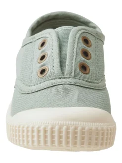 Sneaker uni in grün