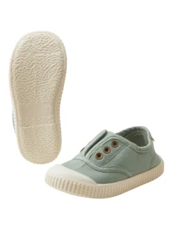 Sneaker uni in grün