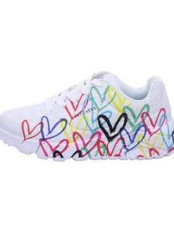 Sneaker UNO LITE - SPREAD THE LOVE in Weiß/bunt