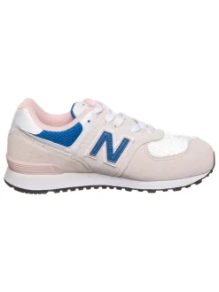 Sneakers "574" in Beige/ Weiß