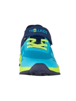 Sneakers "Alesund" in Hellblau/ Dunkelblau/ Grün