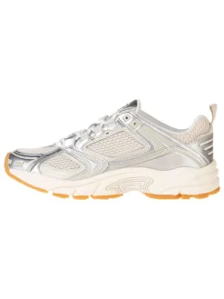 Sneakers "ARCHIVE'97" in Silber/ Creme