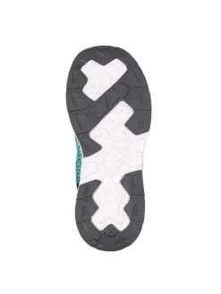 Sneakers "Balestrand" in Hellblau/ Dunkelblau/ Orange