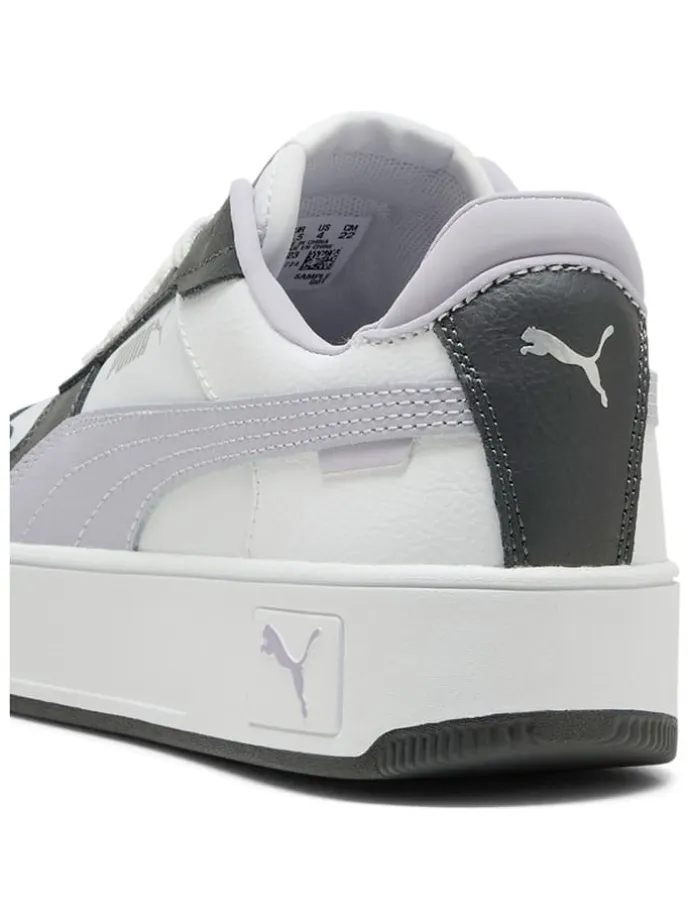 Sneakers "Carina Street" in Weiß/ Grau/ Schwarz