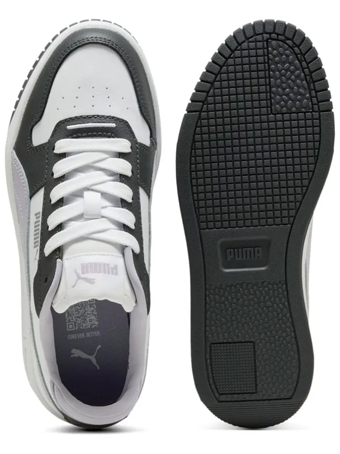 Sneakers "Carina Street" in Weiß/ Grau/ Schwarz