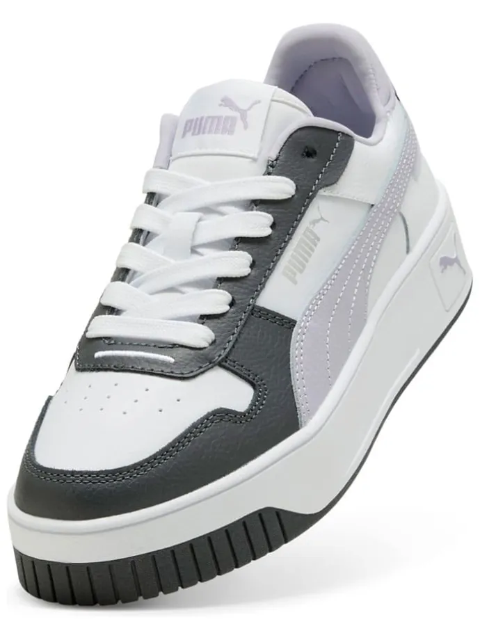 Sneakers "Carina Street" in Weiß/ Grau/ Schwarz