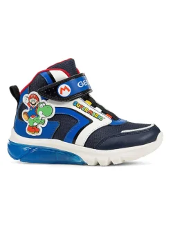 Sneakers "Ciberdron" in Dunkelblau/ Blau