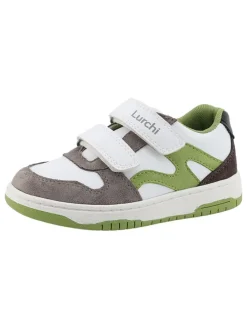 Sneakers "Gerd" in Weiß/ Grün/ Grau