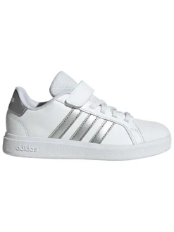 Sneakers "Grand Court 2.0" in Weiß/ Silber