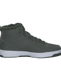 Sneakers High in thyme-puma white