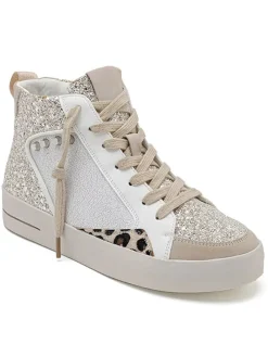 Sneakers in Beige/ Gold/ Creme