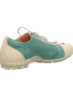 Sneakers in Creme/ Türkis