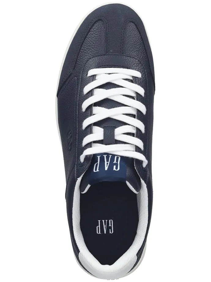 Sneakers in Dunkelblau/ Weiß