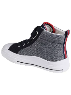 Sneakers in Dunkelblau/ Weiß/ Rot